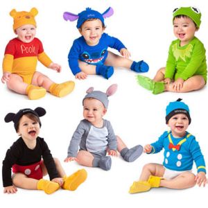 ועוד מוצרים שווים ♥️ Babyies and mommy shop בגדי תינוקות להיטט חדש לתינוקות לחורףף בגד גוף דיסני עם כובע מחמם בדמויות האהובות מידות 0-18M