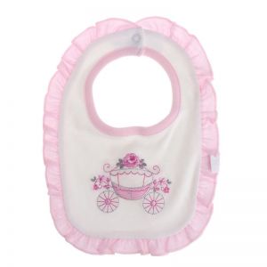 ועוד מוצרים שווים ♥️ Babyies and mommy shop מוצרי האכלה ושתייה  סינר נסיכות מושלם בצבעי ורוד בייבי בד כותנה 