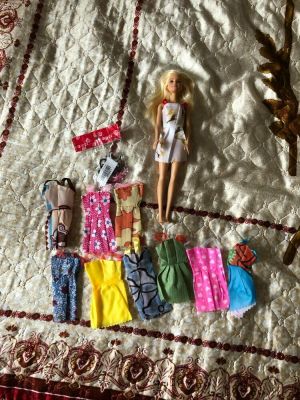 ועוד מוצרים שווים ♥️ Babyies and mommy shop צעצועים  בובת ברבי בגדים וסט אביזרים שמלה משקפיים