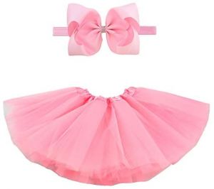 ועוד מוצרים שווים ♥️ Babyies and mommy shop בגדי תינוקות חצאית טוטו לתינוקת עם סרט ראש גיל 0-36 חודשים 