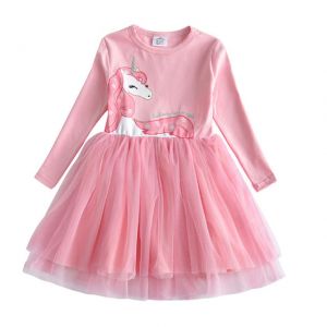 ועוד מוצרים שווים ♥️ Babyies and mommy shop בגדי ילדים  שמלת כותנה חד קרן חגיגית גיל ילדה 3-8 שנים
