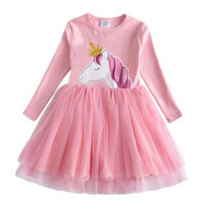 ועוד מוצרים שווים ♥️ Babyies and mommy shop בגדי ילדים  שמלת כותנה חד קרן חגיגית גיל ילדה 3-8 שנים