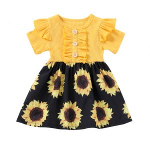 ועוד מוצרים שווים ♥️ Babyies and mommy shop בגדי תינוקות חליפת קיץ פרחונית לתינוקות ולילדים מבד פוליאסטר מידות 1-4 שניםם