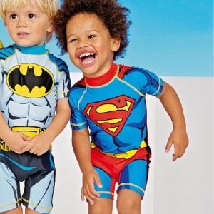 ועוד מוצרים שווים ♥️ Babyies and mommy shop בגדי ילדים  חליפת ים או בריכה בדמויות גיבורי העל בנים
