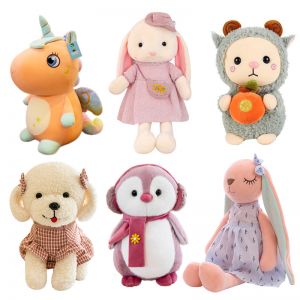 ועוד מוצרים שווים ♥️ Babyies and mommy shop צעצועים  צעצועי בעלי חיים בד קטיפה רך 