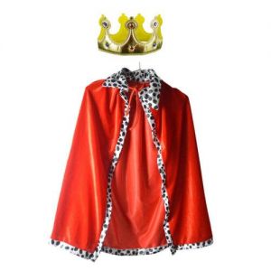 כתר וגלימה מידות  ONE SIZE