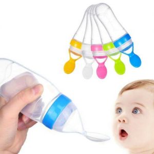 בקבוק האכלה עם כפית 90 מ״ל 
