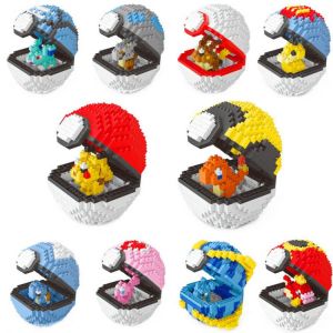 לבני בניה Pokeball 357-452 חלקים - משחקי הרכבה
