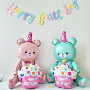 בלוני דובי - יום הולדת בנות